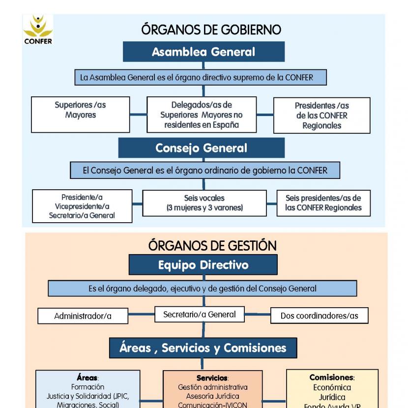 organigrama confer